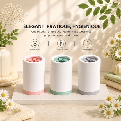 Kit Propreté — Gobelet + Brosse + Serviette