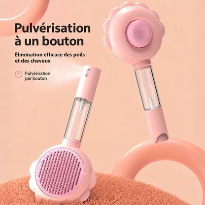 Kit Douceur — Brosse avec spray + Serviette